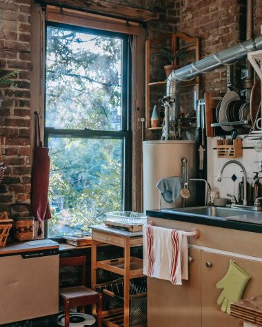 kitchen with window